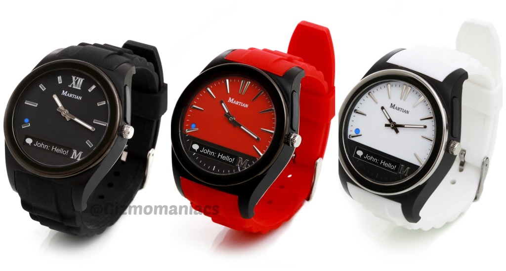 Martian Notifier Smartwatch