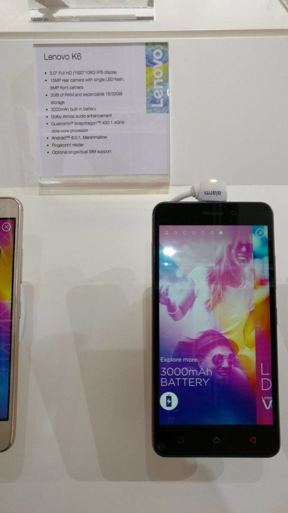 Lenovo K6