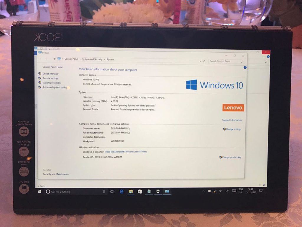 Lenovo Yoga Book