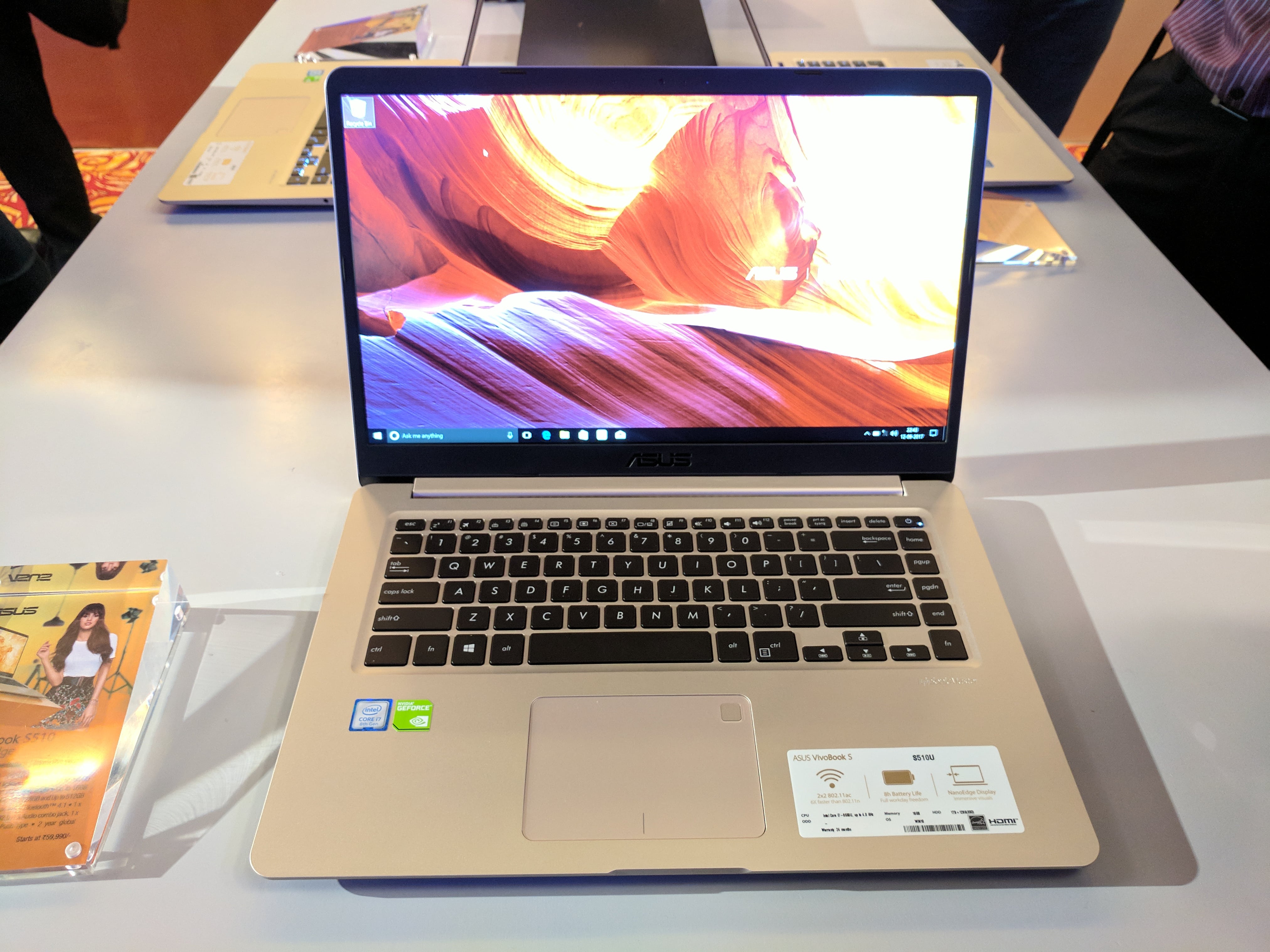 seaweed monitor assistant ASUS VivoBook S15 and ZenBook UX430 launched in India for Rs. 59,990 and  Rs. 74,990 | GizmoManiacs