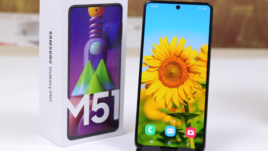 galaxy m51 display size